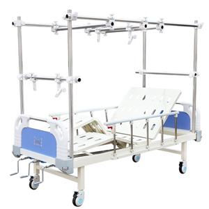 Hospital bed frames and accessories